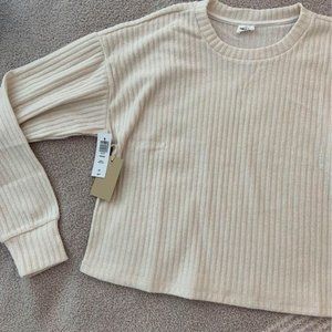 BNWT Wilfred Free Rudko Sweater, S Birch